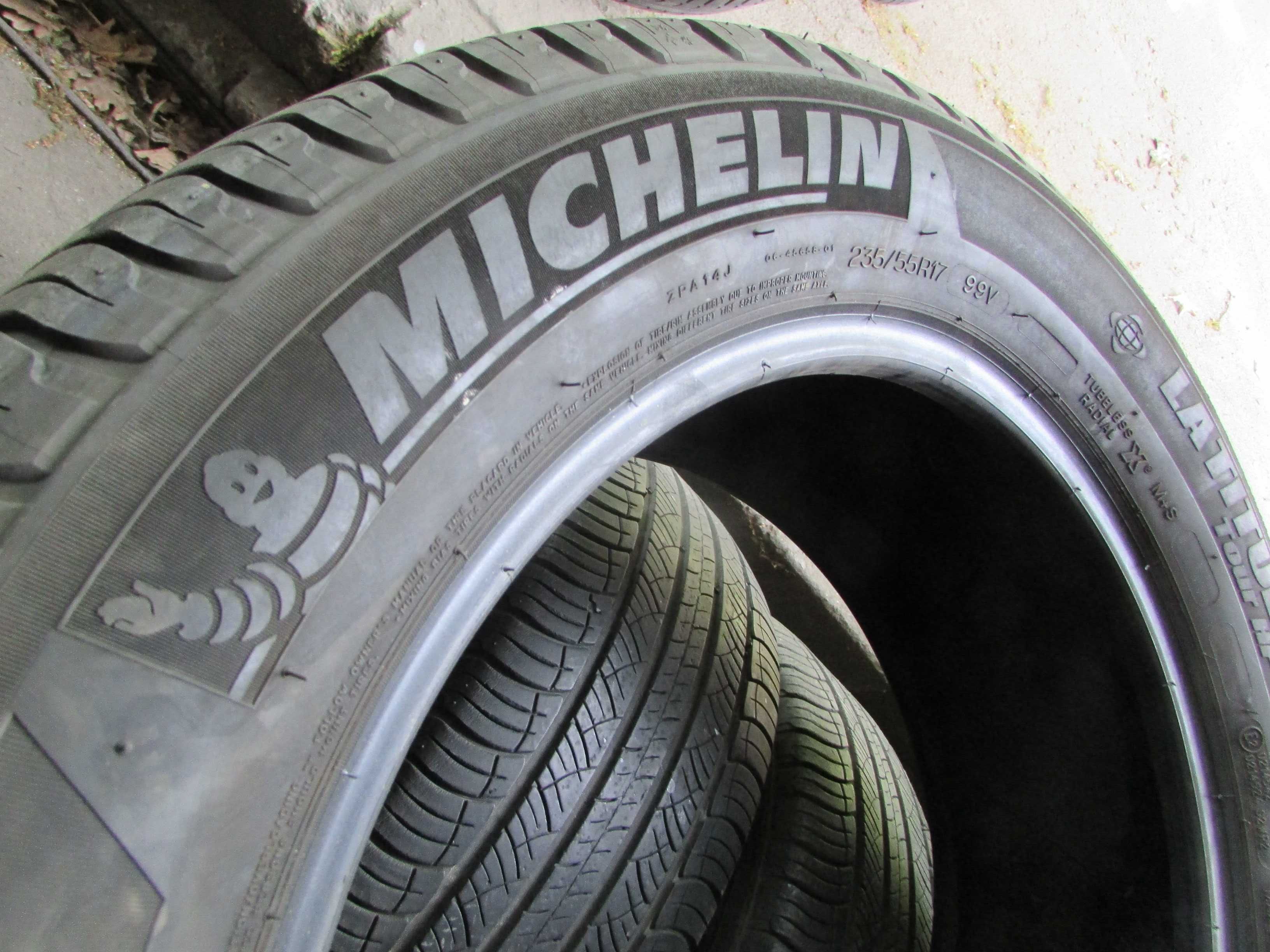 235/55/R17 Michelin Latitude комплект літньої резини