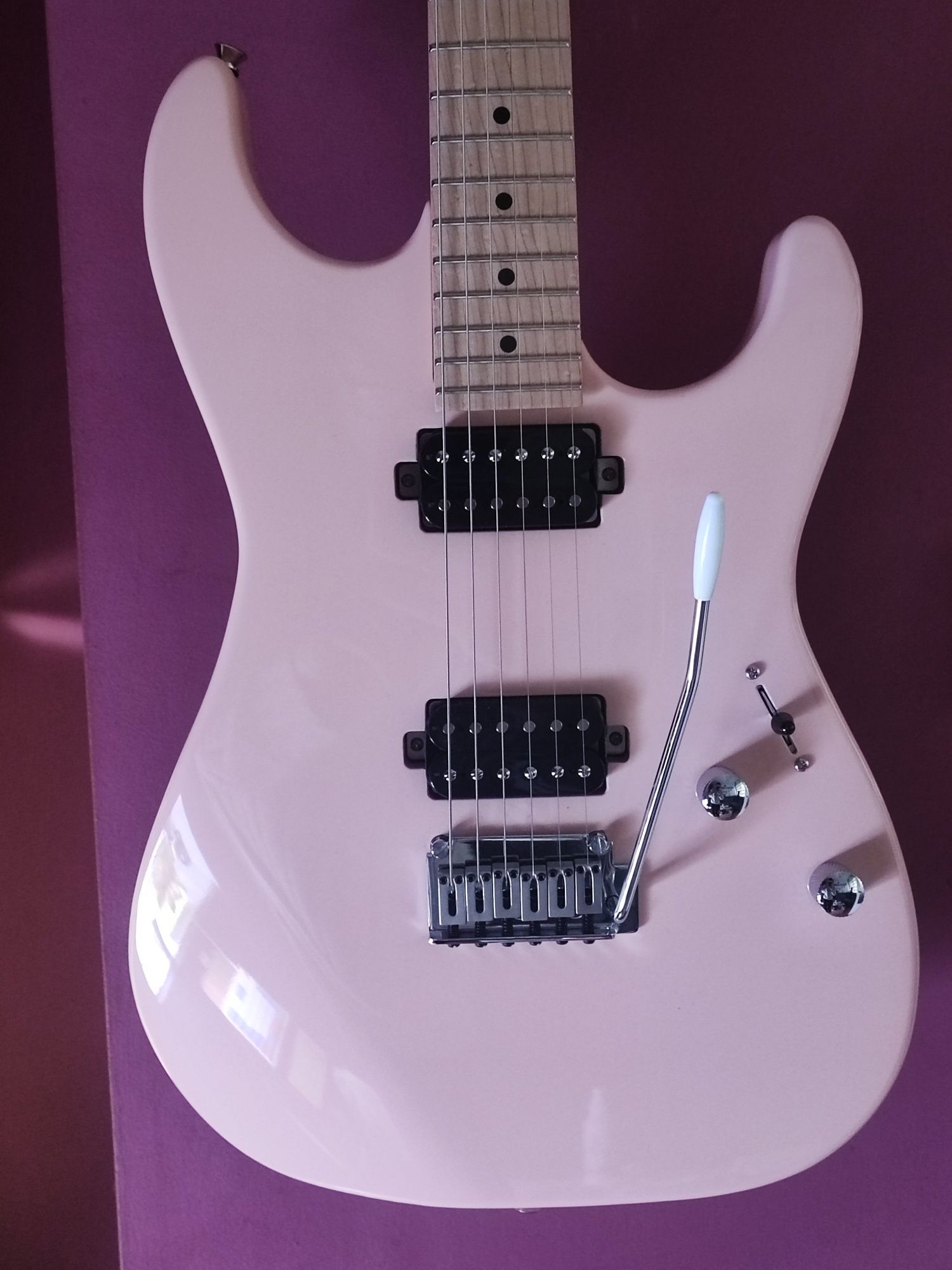 Gitara Elektryczna Corona Modern M Pink