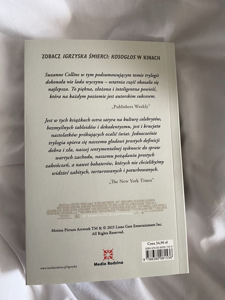 Igrzyska śmierci Kosogłos (tom 3) wydanie filmowe - Suzanne Collins
