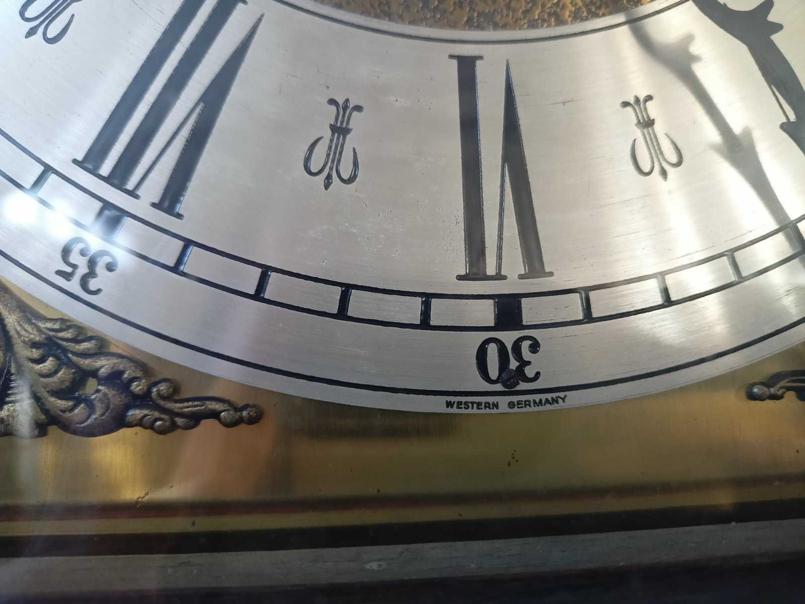 Relógio Coluna Castanho Velho