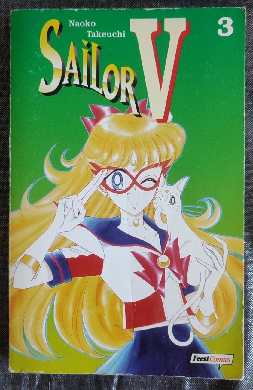 Sailor V 3 Czarodziejka z księżyca Manga