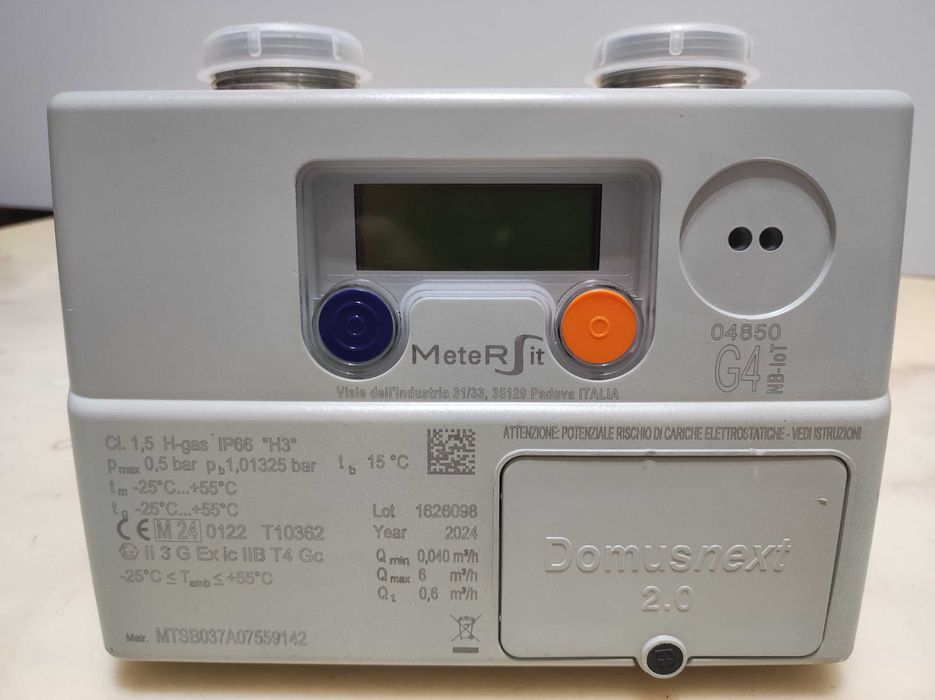 бытовой газовый счетчик Meterit Domusnext 2.0.