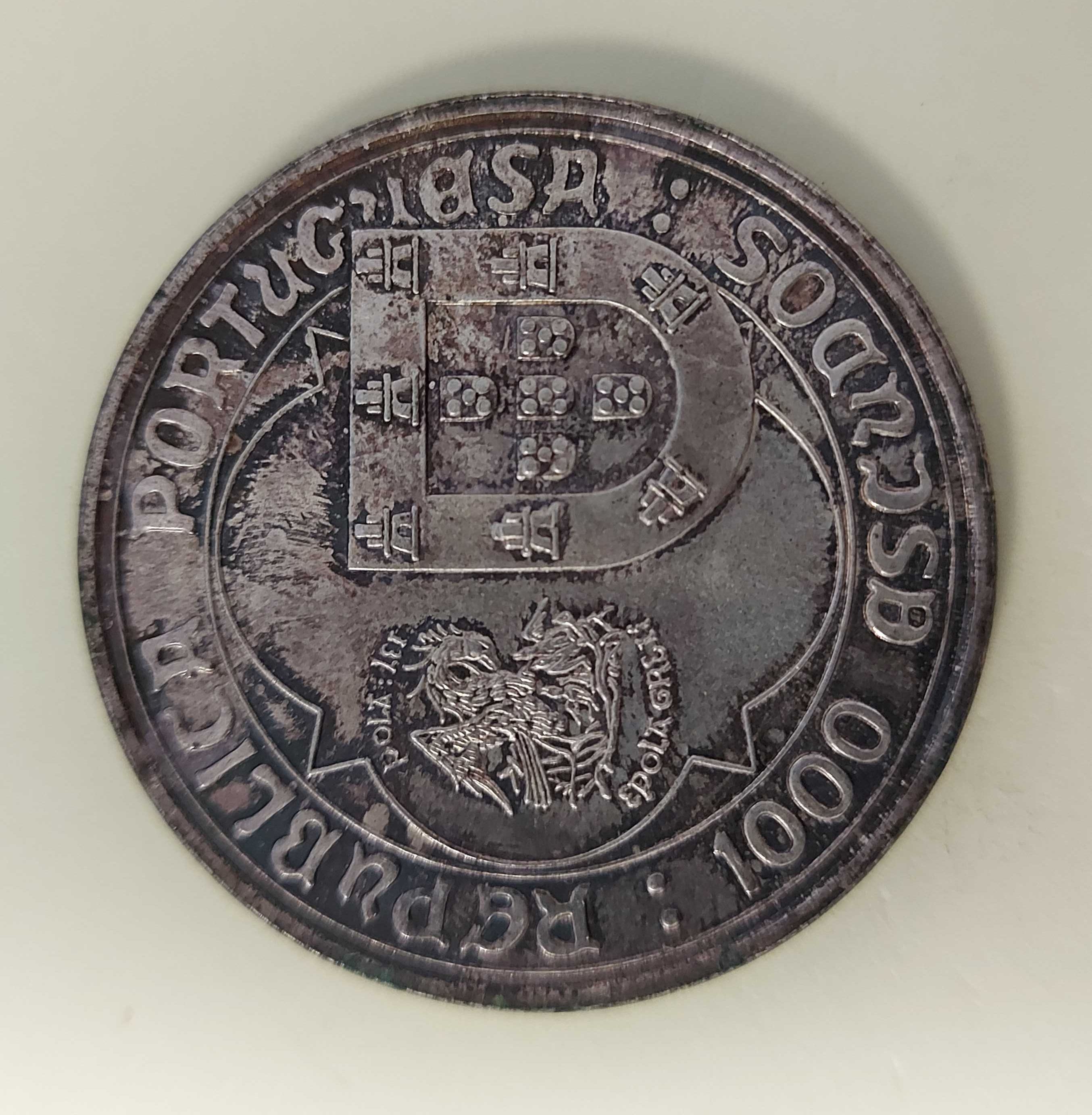 Moeda mil escudos, 1995 D João II