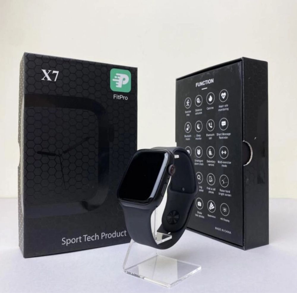 Смарт-часы Smart Watch X7 с тонометром, шагомером, оксиметром