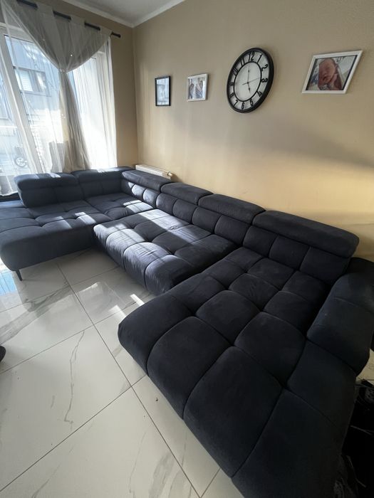 Duży narożnik w kształcie u