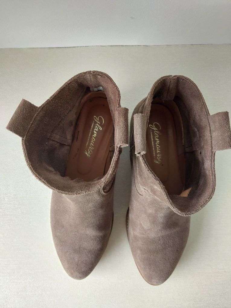 botki damskie, rozmiar 38, firmy Glamoursy