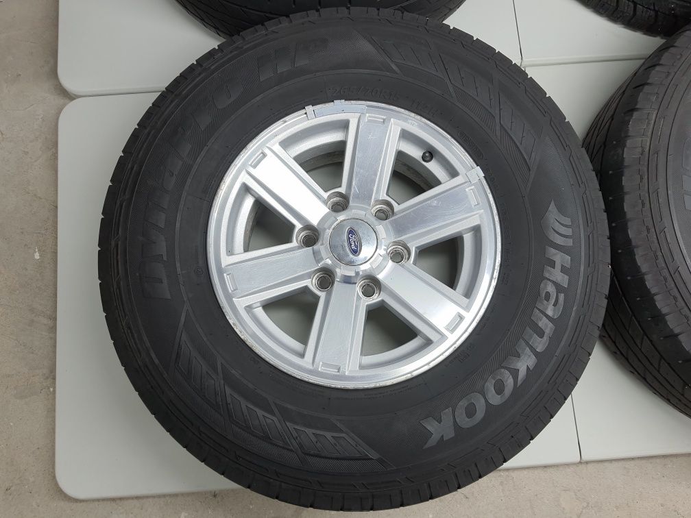 Диски р15 6/139,7 Ford Ranger,Everest,Endeavour з гумою Hankook 265/70