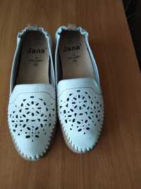 Брендові легкі жіночі туфлі фірми JANA 39 розмір, шкіряні