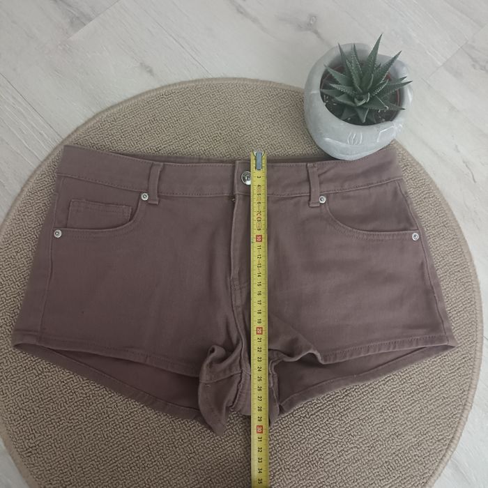 Szorty damskie, spodenki brązowe, rozmiar M, H&M
