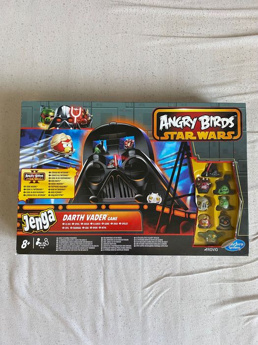 Gra zręcznościowa jenga angry birds star wars