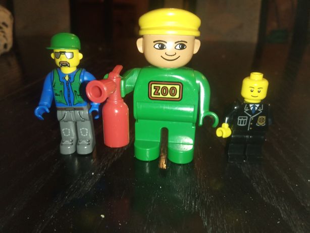 Figurka Lego City policjant zoo 3 szt.