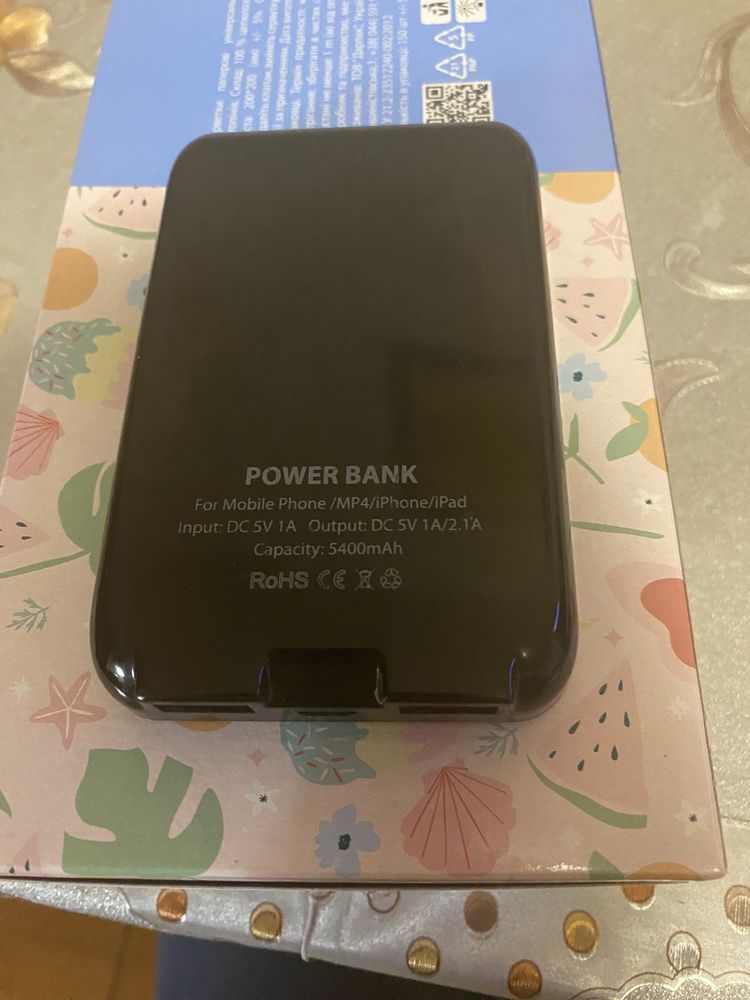 powerbank rohs 5400 mah