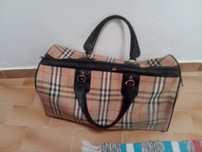 Saco de viagem burberry