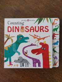 Counting dinosaurs wyszukiwanka po angielsku dinozaury książka dzieci