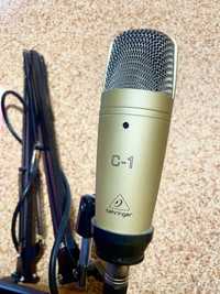Мікрофон Behringer C1 + кабель і пантограф