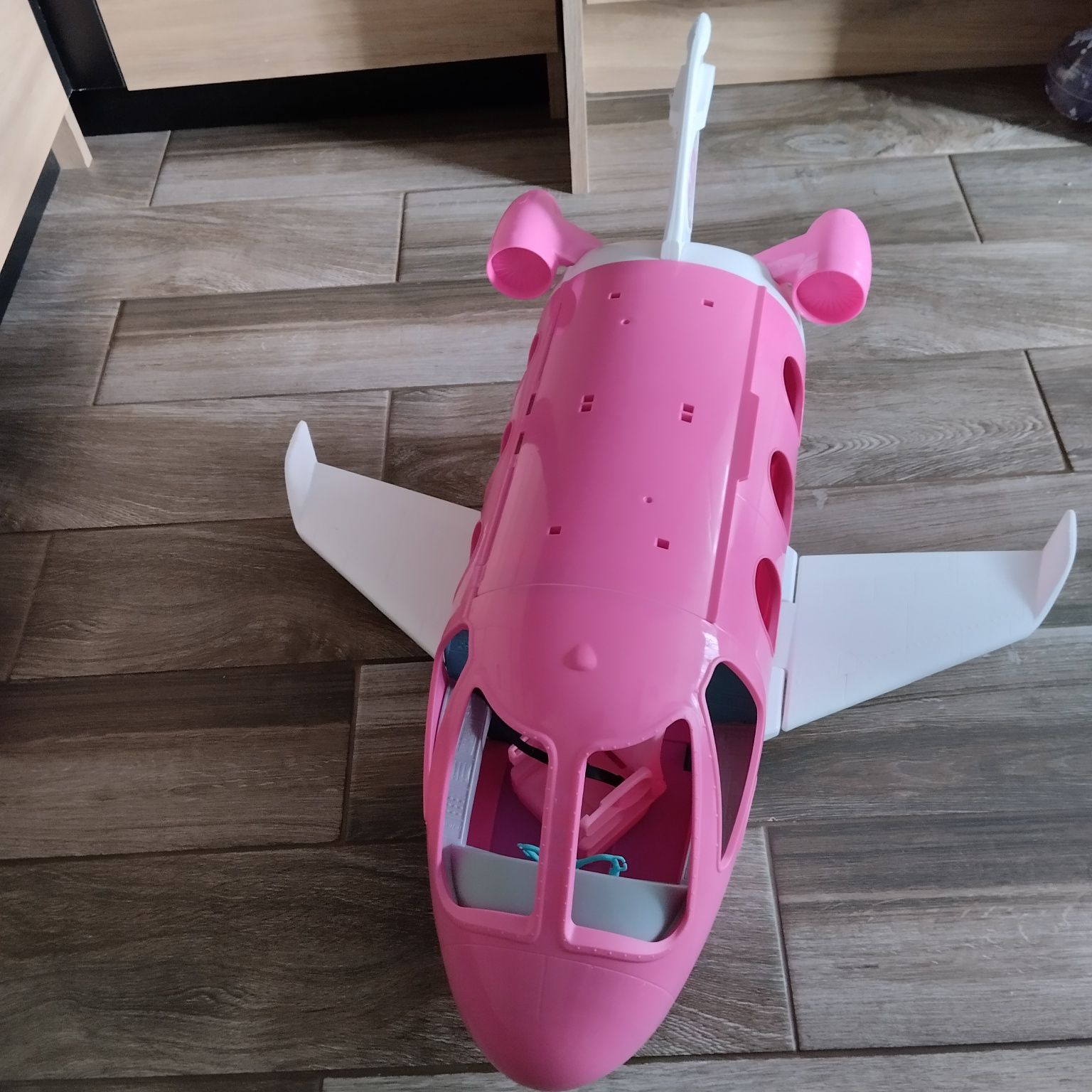 Samolot różowy Barbie
