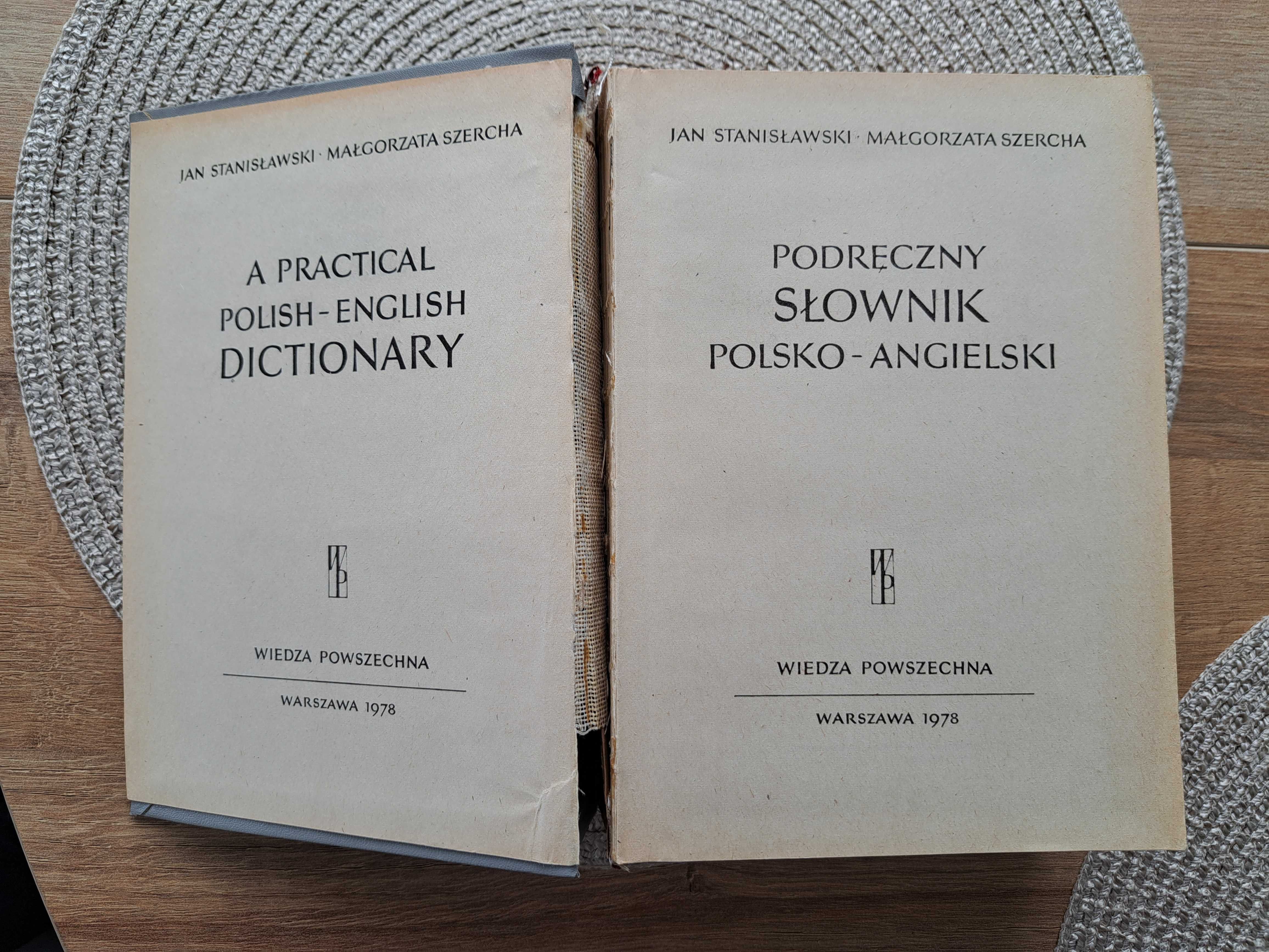 Podręczny słownik polsko-angielski 1978