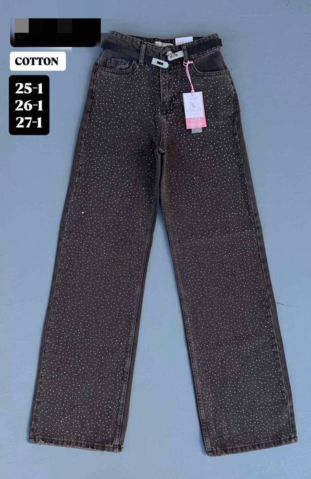 Багги, палацо камінці джинси новинка жіночі