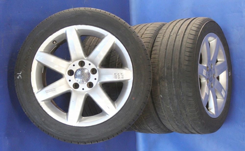 FELGI ALUMINIOWE MERCEDES SL R230 17&quot; ET35 A2304010902 8.5&quot; 5x112 ET 35