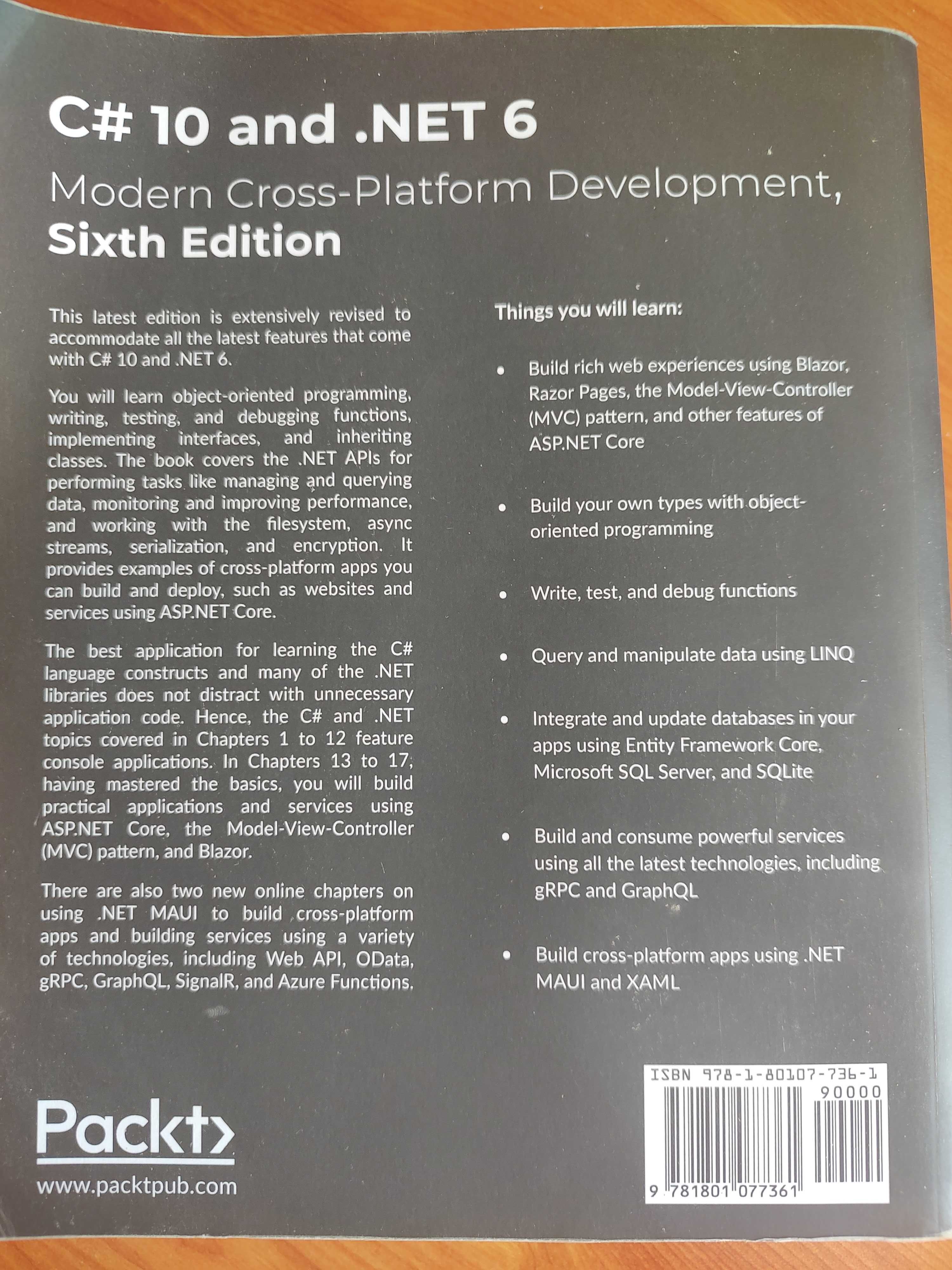 Livro C#10 and .NET 6