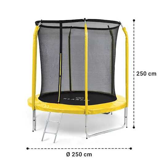 Jumpstarter, trampolina Ø2,5m siatka maks. 120kg sam dół bez ścian F02