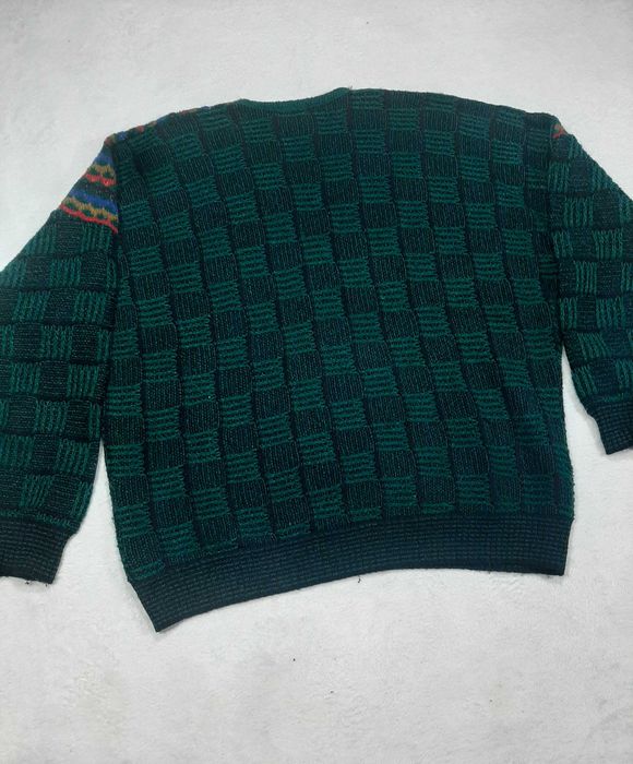 Kardigan sweter pullower Carlo Colucci vintage retro