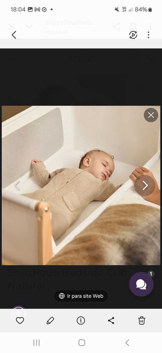 Berço Snuzpod 3 em 1