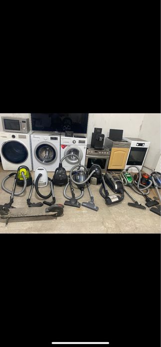 Пилосос порохотяг з Німеччини будівельний садовий з європи  колбовий