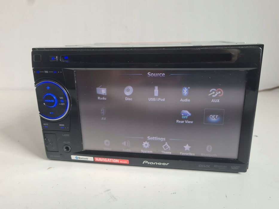 Radio mp3 pioneer avh-2400bt bluetooth usb divx vw golf sharan t4…