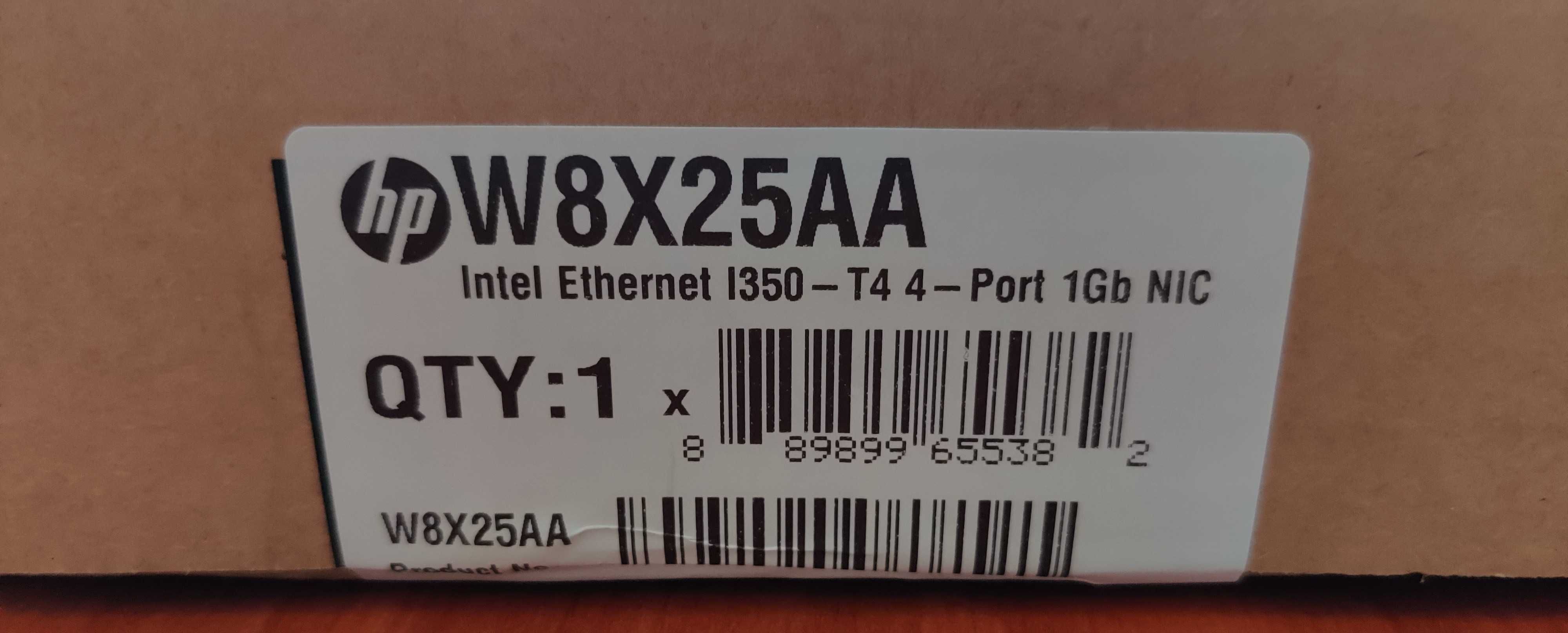 Сетевая карта GbE Intel I350-T4 PCIE (I350T4V2BLK)