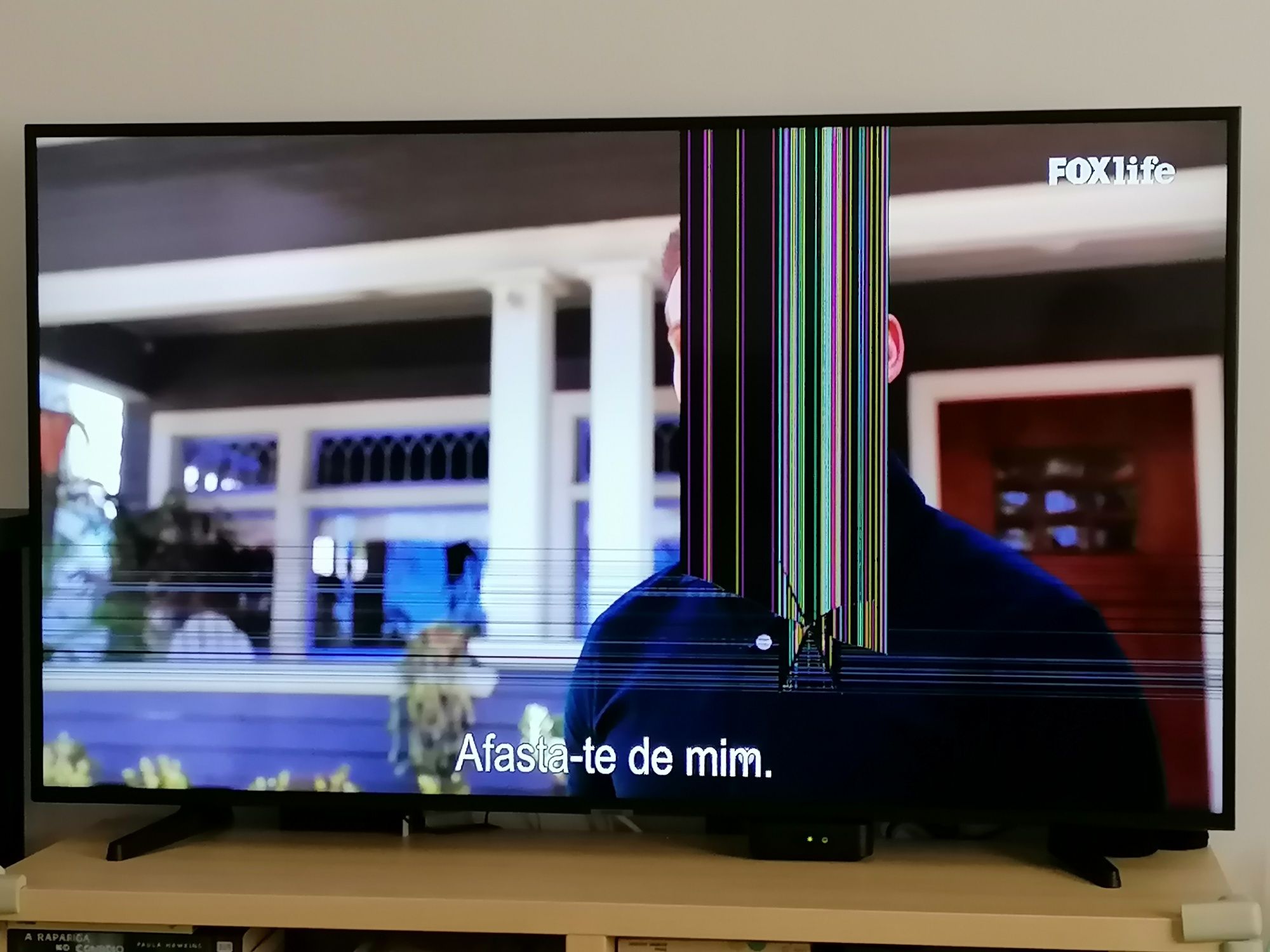 TV Samsung 55 - ecrã partido