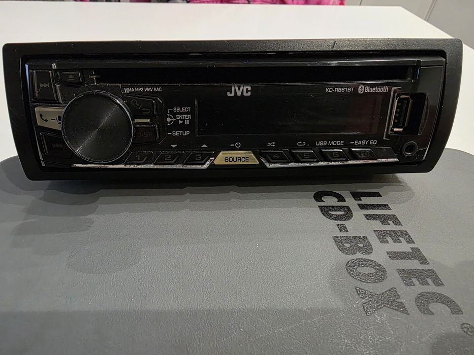 Radio samochodowe JVC KD-R861BT bluetooth, usb,cd