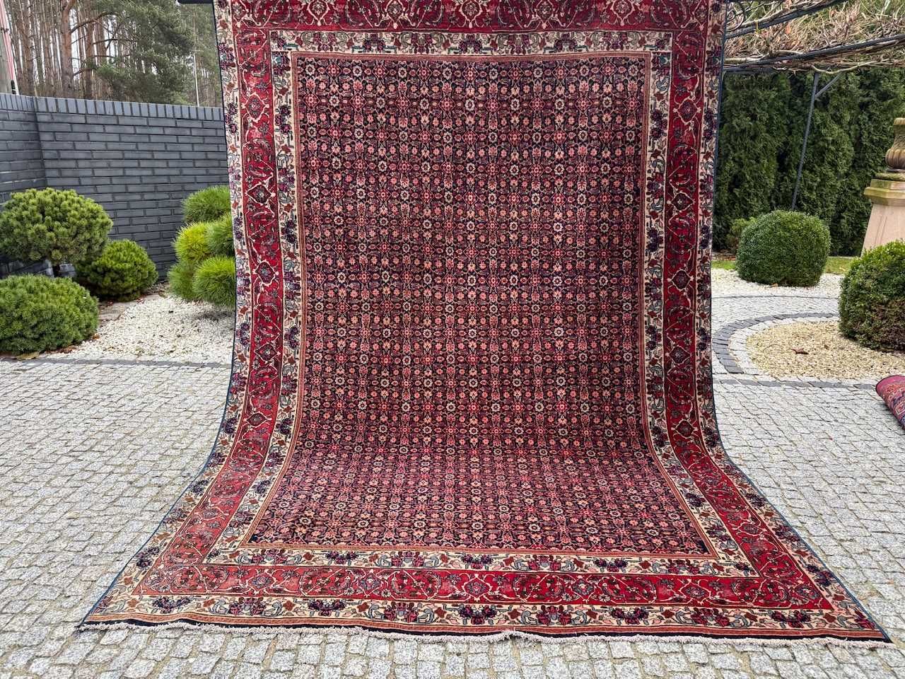 Dywan kaszmirowy perski r. tkany Iran Bidjar 330x220 galeria 26 tys