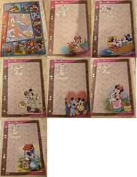 Karteczki kolekcjonerskie z lat 90' do segregatora Myszka Mickey