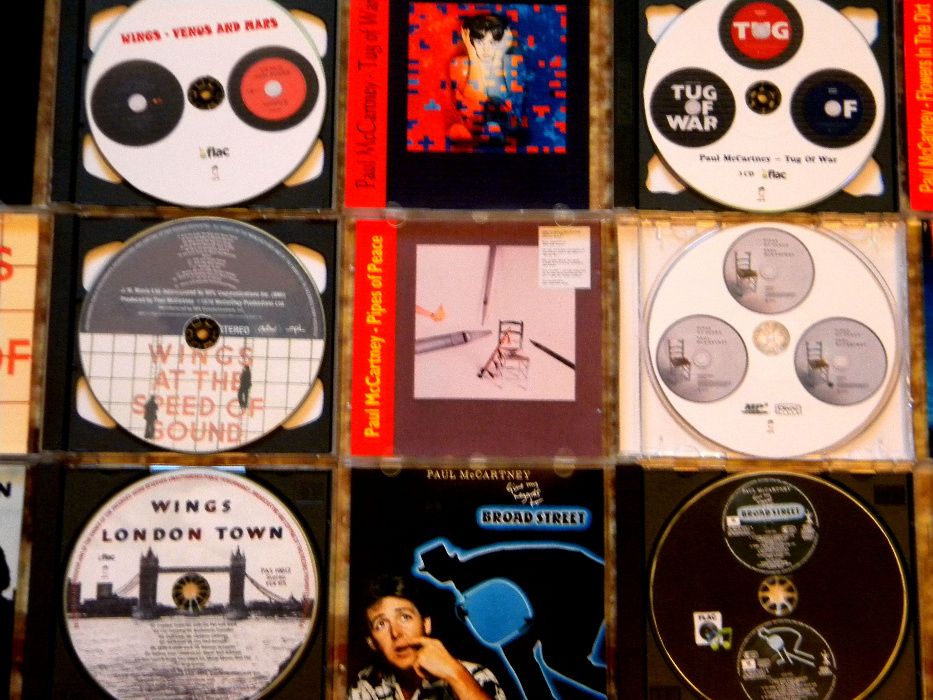 Диски - полное собрание CD Paul McCartney & Wings в формате Flac