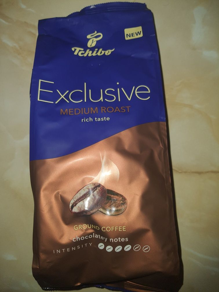 Tchibo Exclusive Medium Roast kawa mielona 500g czekoladowa nuta g