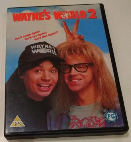 Wayne's World 2 DVD made in UK