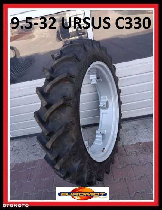 Wąskie koło 9,5 -32 Ursus C330, Nowe MOCNE, GWARANCJA