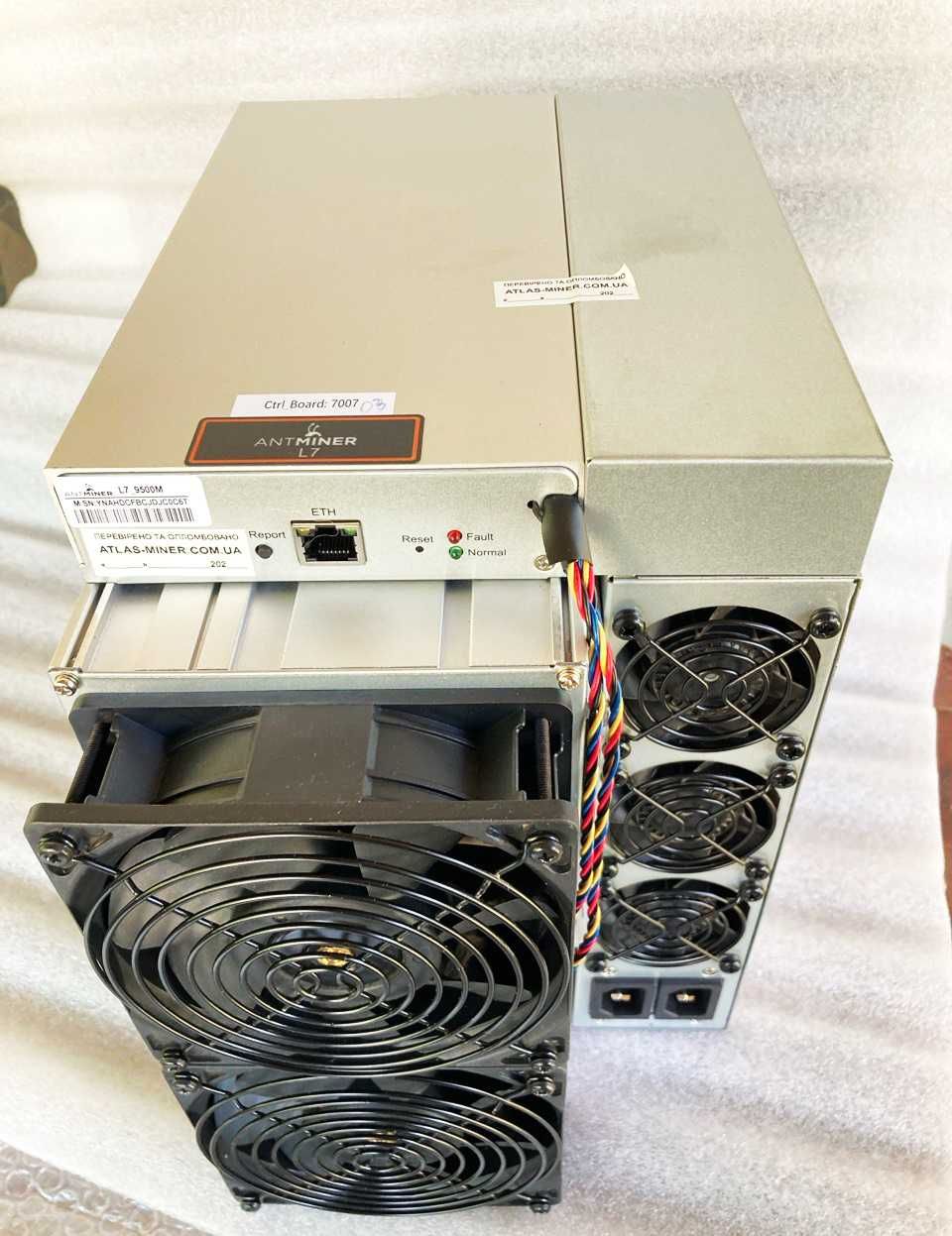 Майже новий Asic L7 9500 Mh