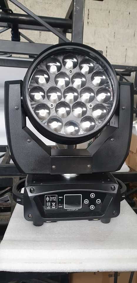 Moving Heads Wash 19x15W - RGBW  - Novos