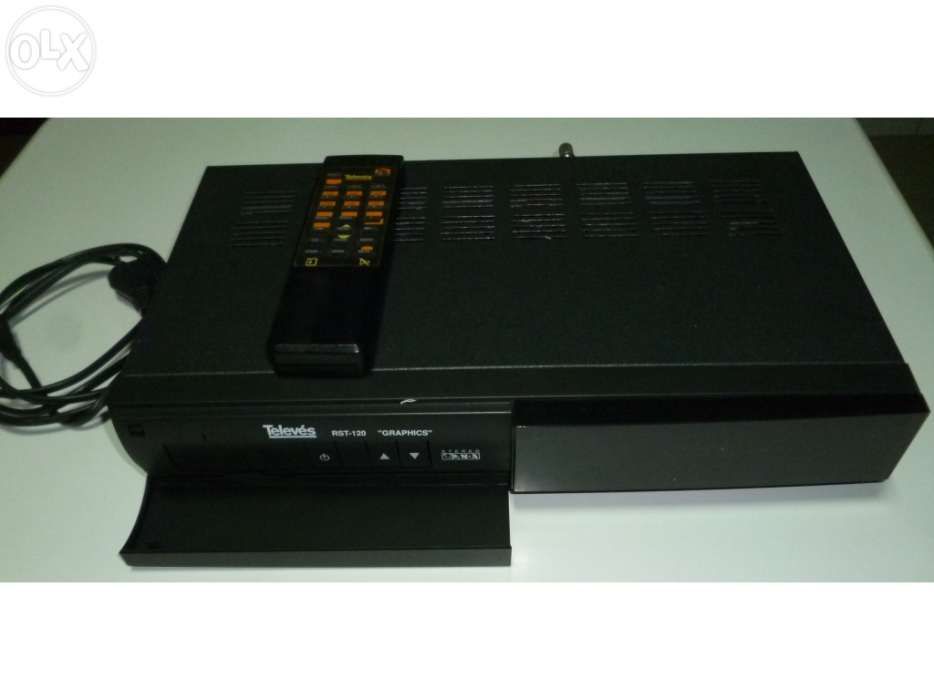 Consola para parabólica com 85 canais e Manual Instruções - Televés