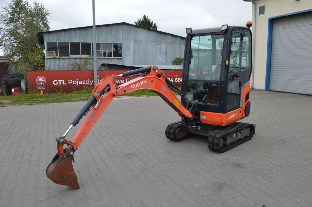 Kubota KX0016-4  [14496] Kubota  KX 0164 , regulowana szerokość , lemiesz, przyłącze.