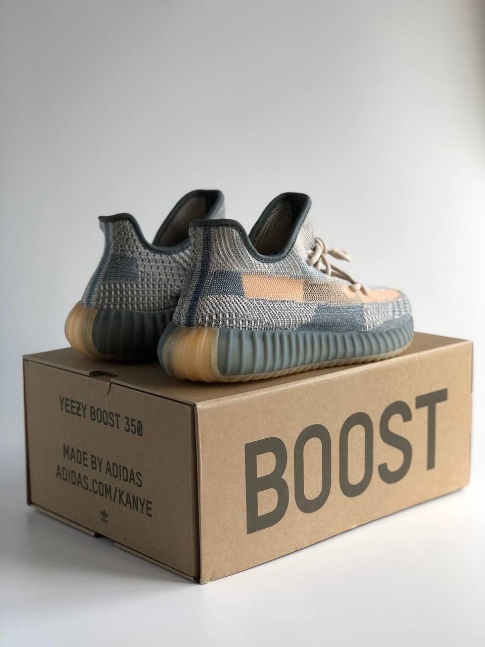 Мужские кроссовки Adidas Yeezy Boost 350 v2 combo. Размеры 40-45