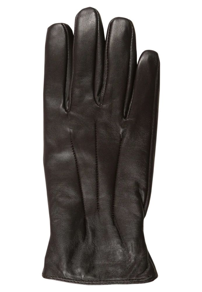 Рукавиці шкіряні чоловічі Jack & jones jackmontana leather gloves