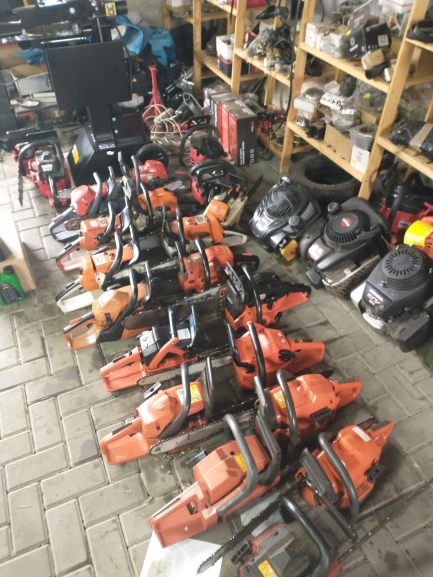 Kosiarka spalinowa silnik Briggs kosa piła Stihl Husqvarna echo dolmar