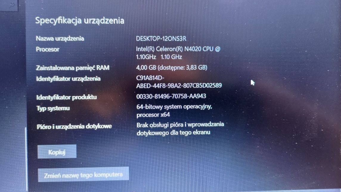Laptop ASUS E210M VivoBook mini Notebook 11.6"