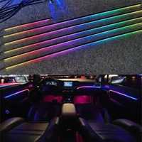 Ambient Light LED 18 в 1 авто Контурная подсветка салона  динамическая