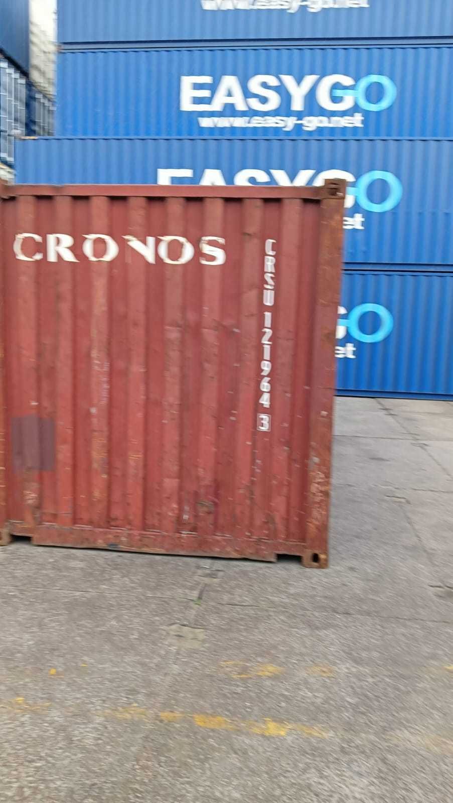 Kontener morski 20 DV / 6 metrów, używany / PZ