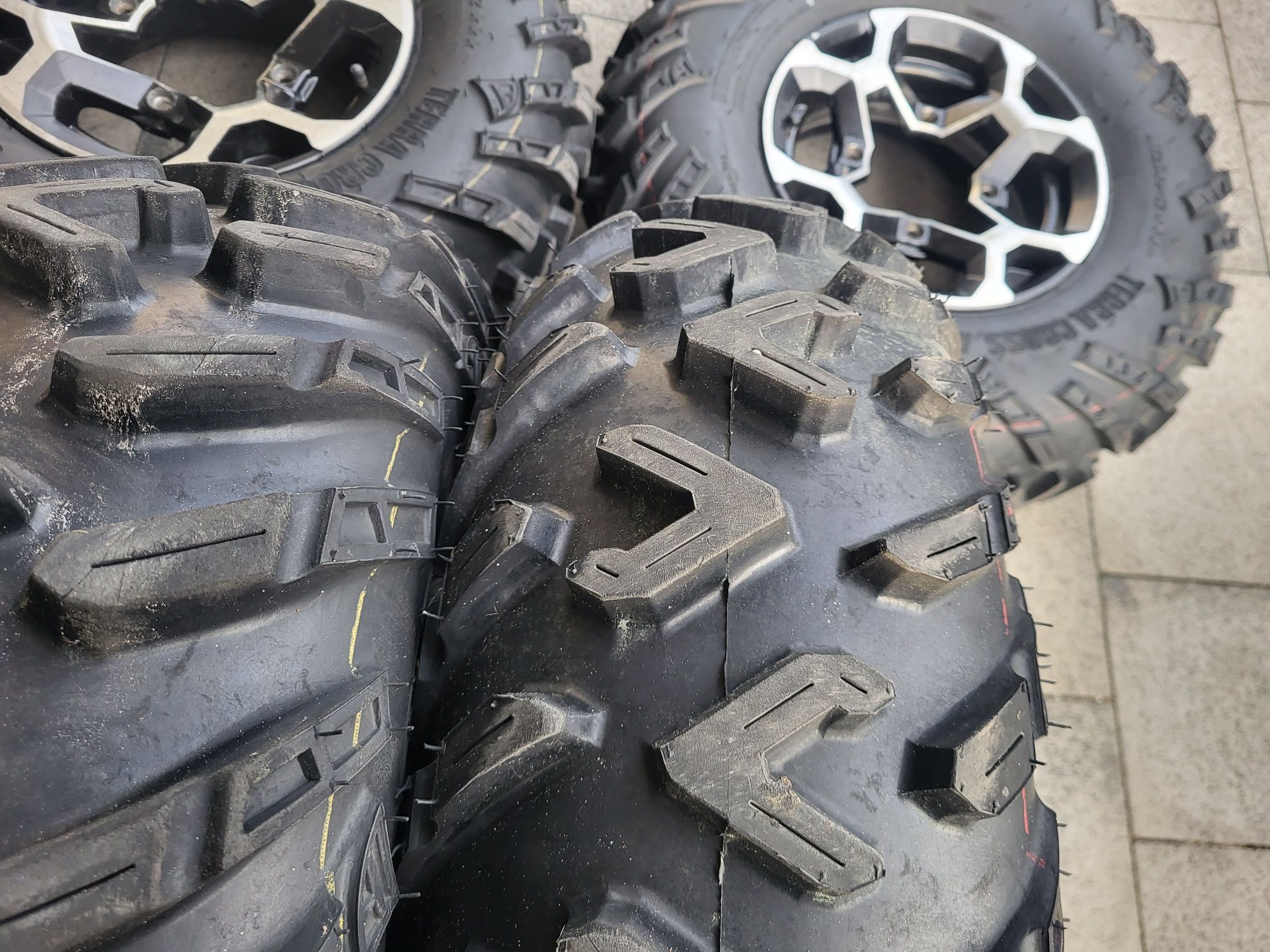 Koła 12 Can-AM Outlander Renegade Nowe opony ITP Terracross 26 4x136