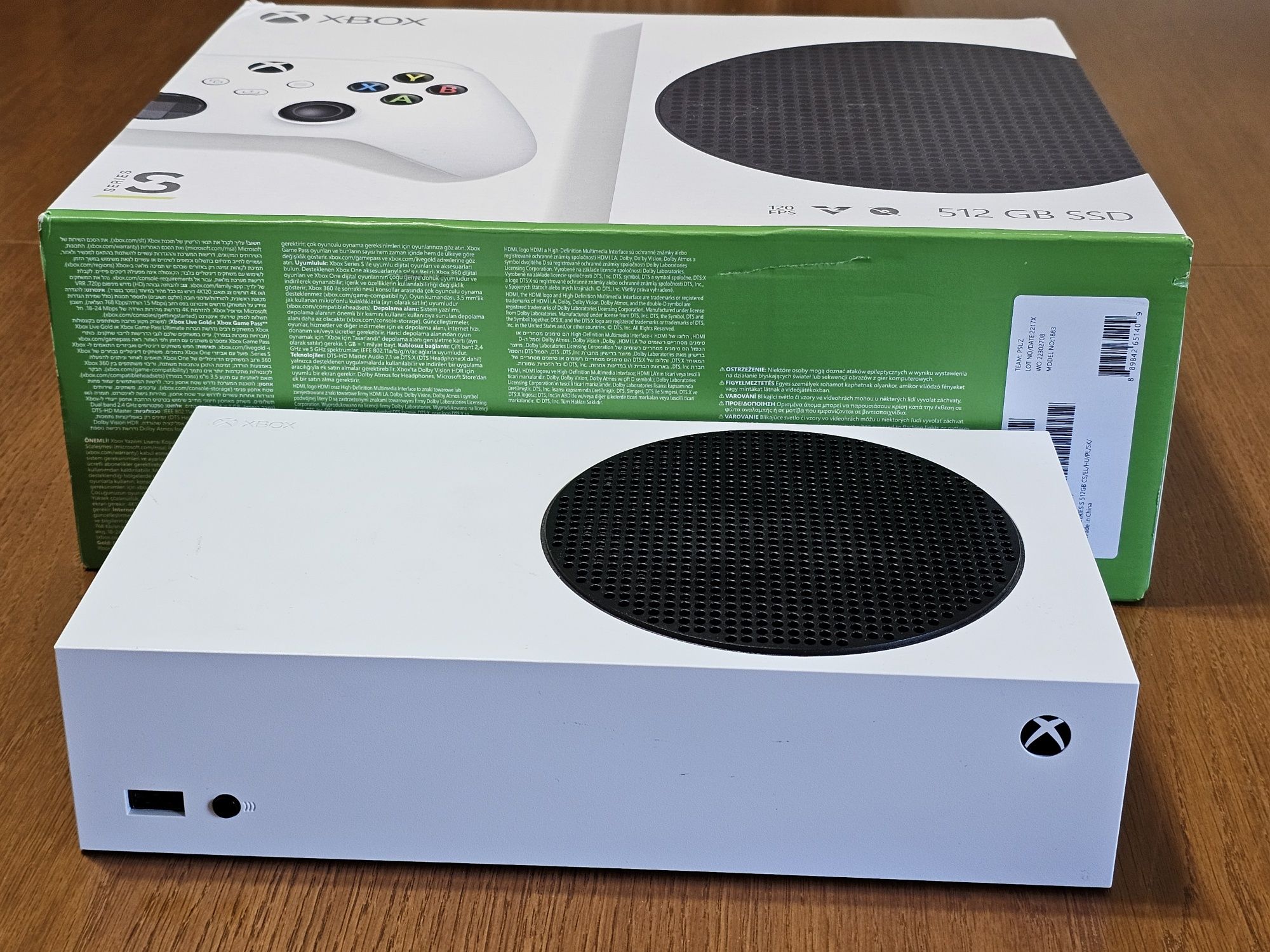 Xbox Series S + 2 Pady STAN IDEALNY - Okazja !